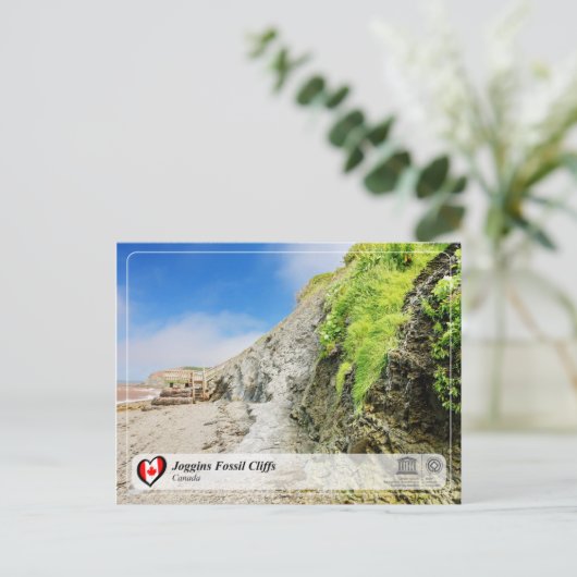 UNESCO WHS - Joggins Fossil Cliffs Briefkaart (Staand voorkant)