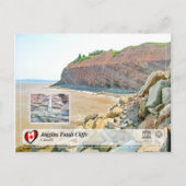 UNESCO WHS - Joggins Fossil Cliffs Briefkaart (Voorkant)