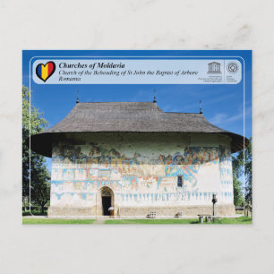 UNESCO WHS - Kkerken van Moldavië - Arbore Briefkaart