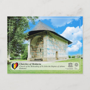 UNESCO WHS - Kkerken van Moldavië - Arbore Briefkaart
