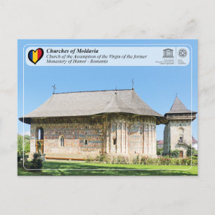 UNESCO WHS - Kkerken van Moldavië - Humor Briefkaart