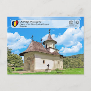 UNESCO WHS - Kkerken van Moldavië - Patrauti Briefkaart