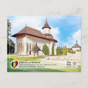 UNESCO WHS - Kkerken van Moldavië - Probota Briefkaart