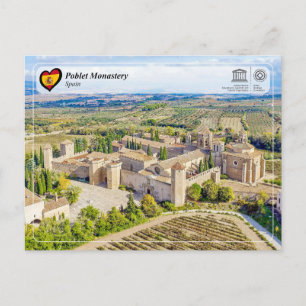 UNESCO WHS - Klooster van Poblet Briefkaart