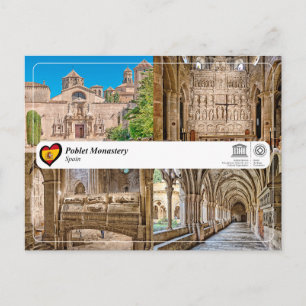 UNESCO WHS - Klooster van Poblet Briefkaart