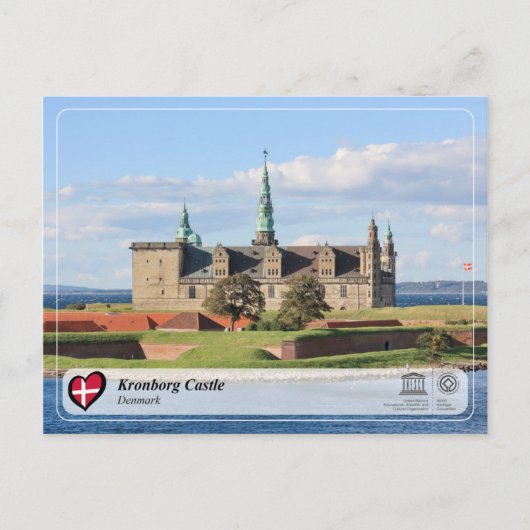 UNESCO WHS - Kronborg Castle Briefkaart (Voorkant)