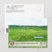 UNESCO WHS - L'Anse aux Meadows Briefkaart (Voorkant / Achterkant)