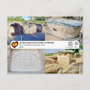 UNESCO - WHS - Mérida - Begraafplaats Columbaria Briefkaart