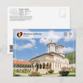 UNESCO WHS - Monastery of Horezu Postcard Briefkaart (Voorkant / Achterkant)