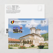 UNESCO WHS - Monastery of Horezu (Stamp Edition) Briefkaart (Voorkant / Achterkant)