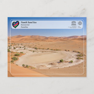UNESCO WHS - Namib Zand Zee Briefkaart