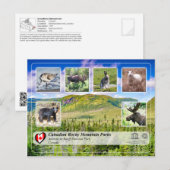 UNESCO WHS - Nationaal park Gros Morne Briefkaart (Voorkant / Achterkant)