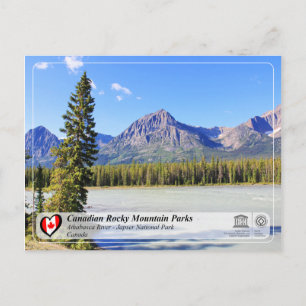 UNESCO WHS - Nationaal Park Jasper Briefkaart