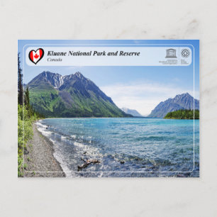 UNESCO WHS - Nationaal park Kluane en reserve Briefkaart