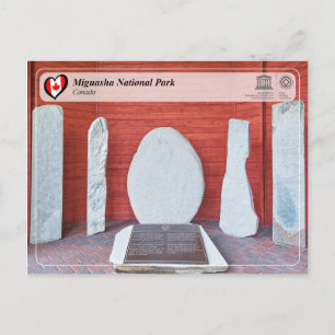 UNESCO WHS - nationaal park Miguasha Briefkaart