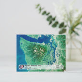 UNESCO WHS - Nationaal Park van de Olympische Spel Briefkaart (Staand voorkant)
