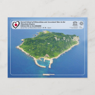 UNESCO WHS - Okinoshima Island - 沖 ノ 島 Briefkaart
