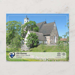 UNESCO WHS - Old Rauma - Heilige Kruiskerk Briefkaart