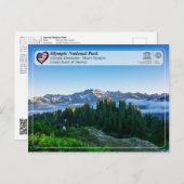 UNESCO WHS - Olympisch Nationaal Park - Olympus Briefkaart (Voorkant / Achterkant)