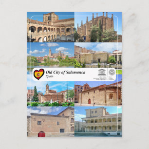 UNESCO WHS - Oude Stad Salamanca Briefkaart