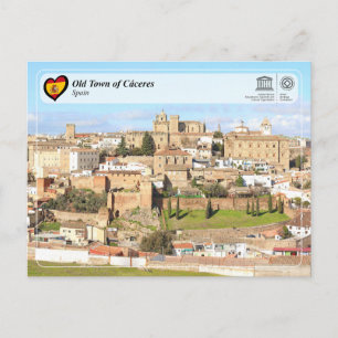 UNESCO WHS - Oude Stad van Cáceres Briefkaart