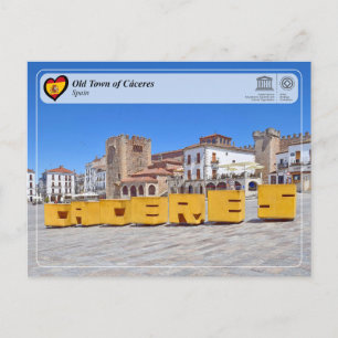 UNESCO WHS - Oude Stad van Cáceres Briefkaart