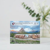 UNESCO WHS - Parc national de Glacier Carte posta (Debout devant)