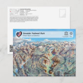 UNESCO WHS - Parc national de Yosemite - Carte pos (Devant / Derrière)