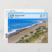 UNESCO WHS - Península Valdés Briefkaart (Voorkant / Achterkant)