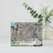 UNESCO WHS - Petroglyphs van Tanbaly Briefkaart (Staand voorkant)