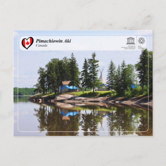 UNESCO WHS - Pimachiowin Aki Briefkaart (Voorkant)