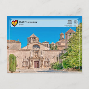 UNESCO WHS - Pobletklooster Briefkaart