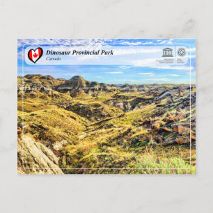 UNESCO WHS - Provinciepark Dinosaur Briefkaart