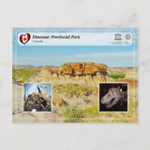 UNESCO WHS - Provinciepark Dinosaur Briefkaart