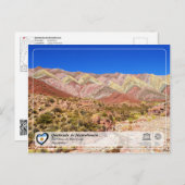 UNESCO WHS - Quebrada de Humahuaca Briefkaart (Voorkant / Achterkant)