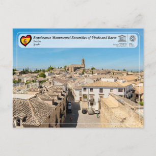 UNESCO WHS - Renaissance Ensembles van Baeza Briefkaart