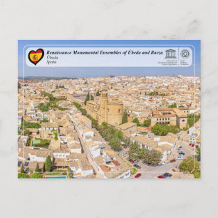 UNESCO WHS - Renaissance Ensembles van Úbeda Briefkaart
