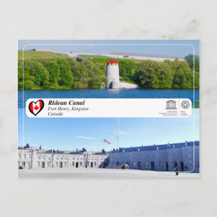 UNESCO WHS - Rideau Canal - Fort Henry, Kingston Briefkaart