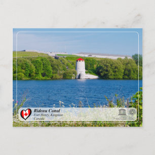 UNESCO WHS - Rideau Canal - Fort Henry, Kingston Briefkaart