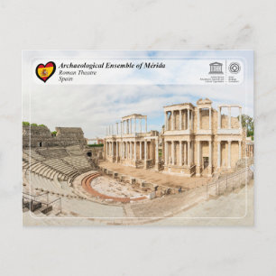 UNESCO WHS - Romeins Theater van Mérida Briefkaart