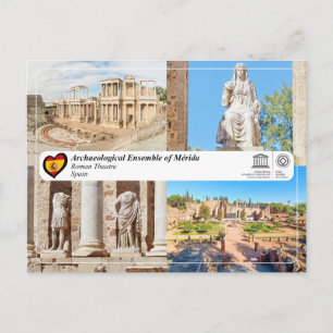 UNESCO WHS - Romeins Theater van Mérida Briefkaart