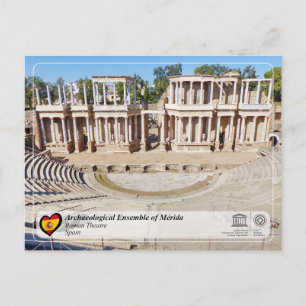 UNESCO WHS - Romeins Theater van Mérida Briefkaart