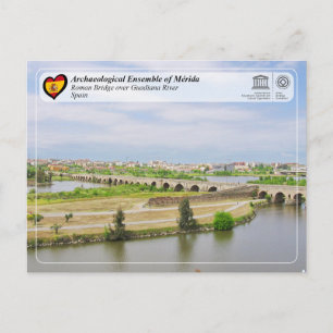 UNESCO WHS - Romeinse brug van Mérida Briefkaart