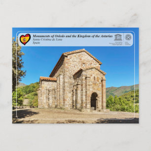 UNESCO WHS - Santa Cristina de Lena Briefkaart