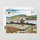 UNESCO WHS - Stad Quito Briefkaart (Voorkant / Achterkant)