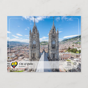 UNESCO WHS - Stad Quito Briefkaart