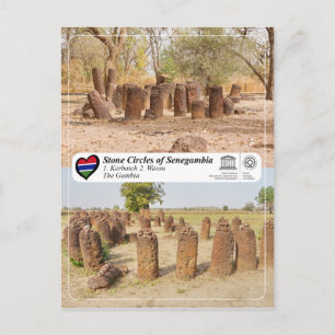 UNESCO WHS - Stone Circles of Senegambia Briefkaart
