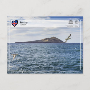 UNESCO WHS - Surtsey Island Briefkaart
