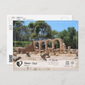 UNESCO WHS - Tipasa - ت ي ب ز ا Briefkaart (Voorkant / Achterkant)