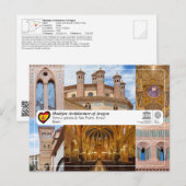 UNESCO WHS - Torre de Iglesia de San Pedro Briefkaart (Voorkant / Achterkant)